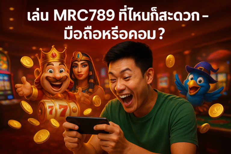เล่น MRC789 ที่ไหนก็สะดวก – มือถือหรือคอม?