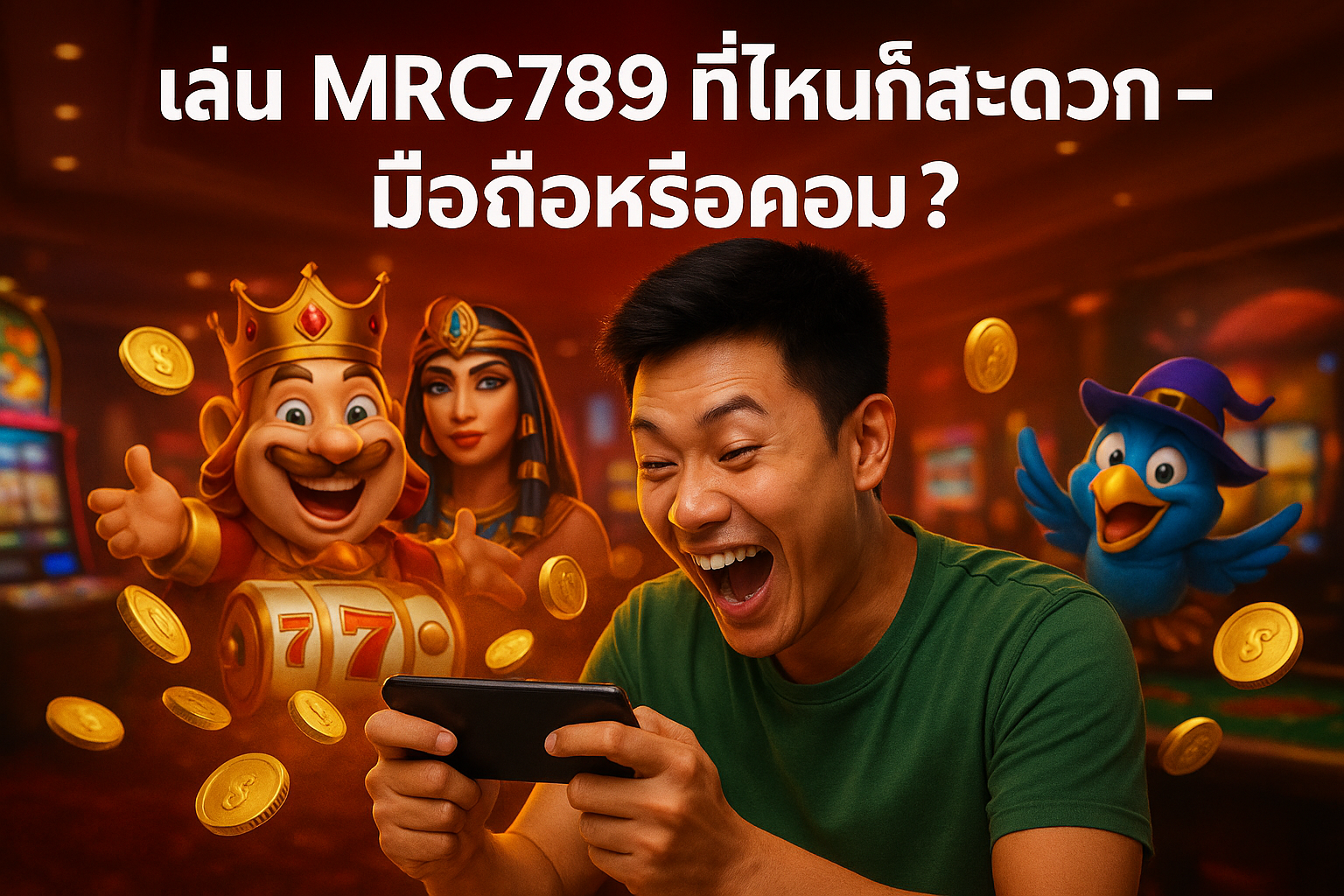 เล่น MRC789 ที่ไหนก็สะดวก – มือถือหรือคอม?