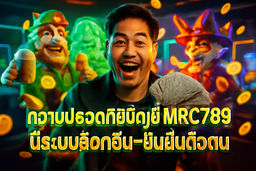 ความปลอดภัยบัญชี MRC789 มีระบบล็อกอิน‑ยืนยันตัวตน