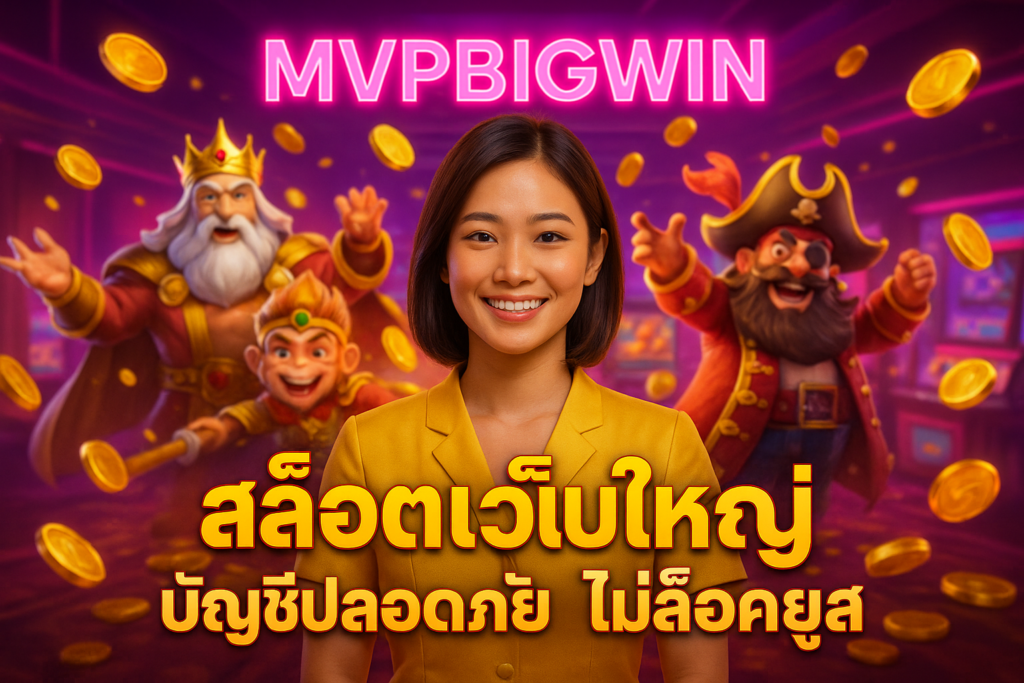 MVPBIGWIN สล็อตเว็บใหญ่ บัญชีปลอดภัย ไม่ล็อคยูส